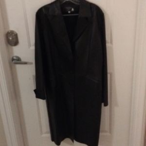 Calzaiuoli soft leather coat-women-Italian